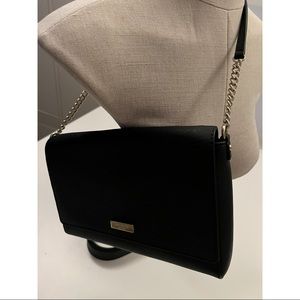 Kate Spade Black Crossbody Bag with Gold